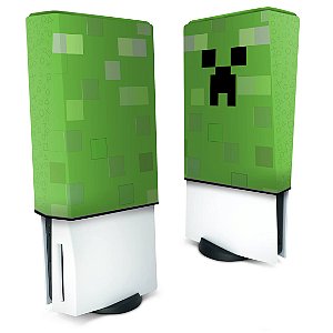 Capa PS5 Anti Poeira - Creeper Minecraft
