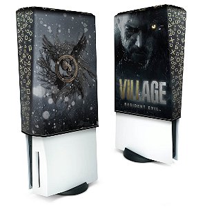 Capa PS5 Anti Poeira - Resident Evil Village