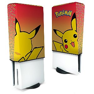 Capa PS5 Fat Anti Poeira - Pokemon Pikachu