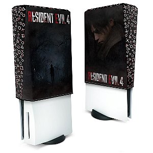 Capa PS5 Anti Poeira - Resident Evil 4 Remake