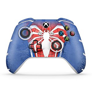 Skin Xbox One Slim X Controle - Spider-Man Homem Aranha 2