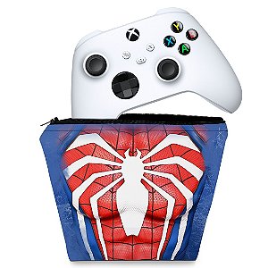 Capa Xbox Series S X Controle - Spider-Man Homem Aranha 2