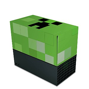Capa Xbox Series X Anti Poeira - Creeper Minecraft