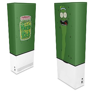 Capa Xbox Series S Anti Poeira - Pickle Rick And Morty