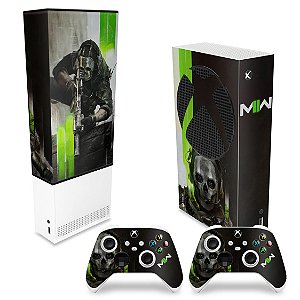 KIT Xbox Series S Capa Anti Poeira e Skin - Call Of Duty Modern Warfare II