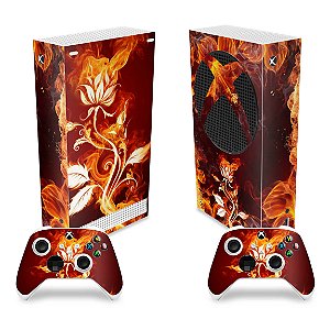 Skin Xbox Series S - Fire Flower