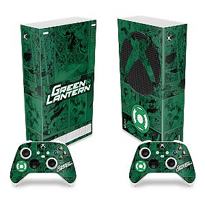 Skin Xbox Series S - Lanterna Verde Comics
