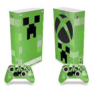 Skin Xbox Series S - Creeper Minecraft