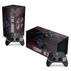 Skin Xbox Series X - Resident Evil 3 Remake