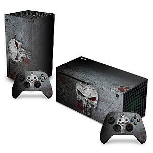 Skin Xbox Series X - The Punisher Justiceiro