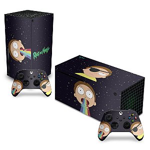 Skin Xbox Series X - Morty Rick And Morty