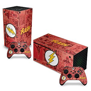 Skin Xbox Series X - The Flash Comics