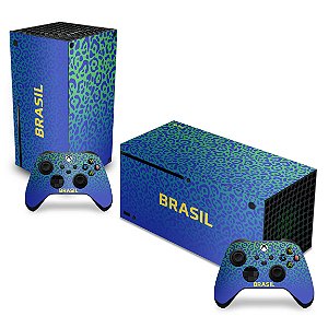 Skin Xbox Series X - Brasil
