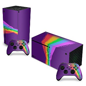 Skin Xbox Series X - Rainbow Colors Colorido