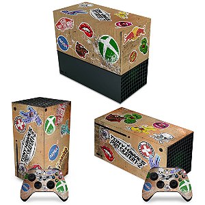 KIT Xbox Series X Capa Anti Poeira e Skin - Tony Hawk's Pro Skater