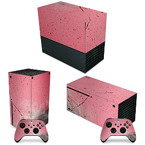 KIT Xbox Series X Capa Anti Poeira e Skin - Abstrato #99