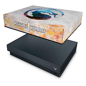 Xbox One X Capa Anti Poeira - Mortal Kombat 1