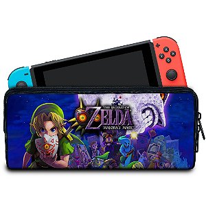 Case Nintendo Switch Bolsa Estojo - Zelda: Majoras Mask