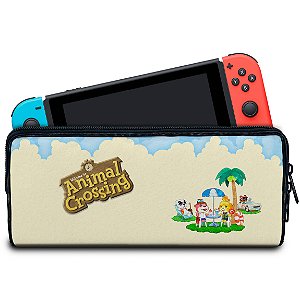 Case Nintendo Switch Bolsa Estojo - Animal Crossing