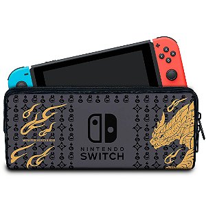 Case Nintendo Switch Bolsa Estojo - Monster Hunter Rise