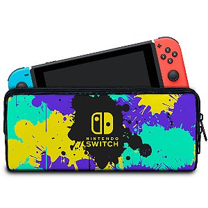 Case Nintendo Switch Bolsa Estojo - Splatoon 3