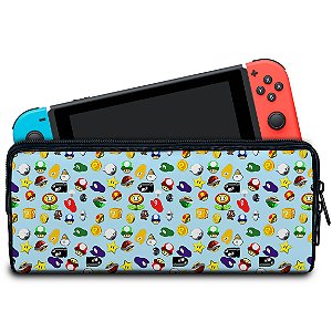 Case Nintendo Switch Bolsa Estojo - Super Mario