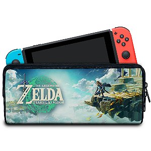Case Nintendo Switch Bolsa Estojo - Zelda Tears of the Kingdom