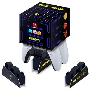 Capa PS5 Base de Carregamento Controle - Pac Man