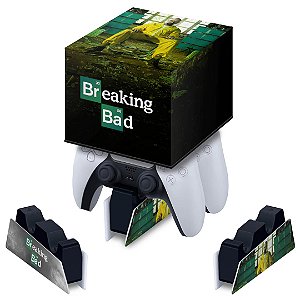 Capa PS5 Base de Carregamento Controle - Breaking Bad