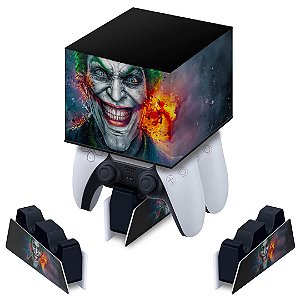 Capa PS5 Base de Carregamento Controle - Coringa Joker