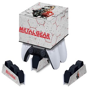Capa PS5 Base de Carregamento Controle - Metal Gear Solid