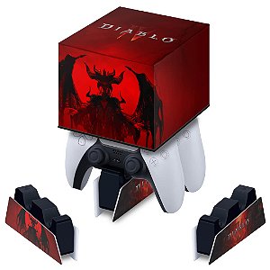 Capa PS5 Base de Carregamento Controle - Diablo IV 4