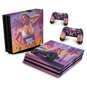 PS4 Pro Skin - GTA 6 VI