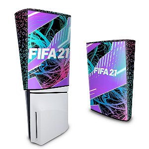 Capa PS5 Slim Anti Poeira - FIFA 21
