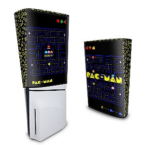 Capa PS5 Slim Anti Poeira - Pac Man
