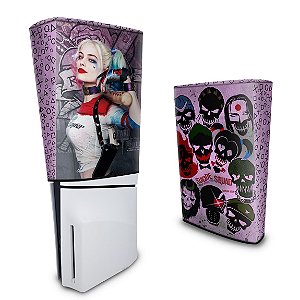 Capa PS5 Slim Anti Poeira - Arlequina Harley Quinn