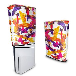 Capa PS5 Slim Anti Poeira - Abstrato #103