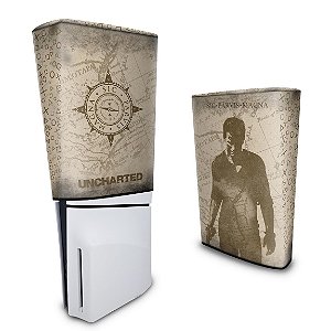 Capa PS5 Slim Anti Poeira - Uncharted