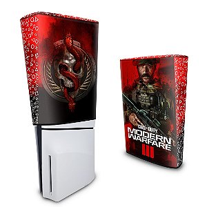 Capa PS5 Slim Anti Poeira - Call Of Duty Modern Warfare III