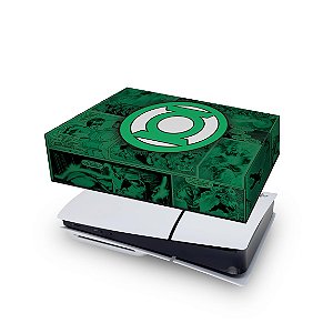 PS5 Slim Capa Anti Poeira - Lanterna Verde Comics