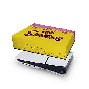 PS5 Slim Capa Anti Poeira - The Simpsons