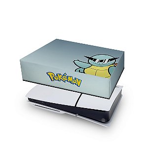 PS5 Slim Capa Anti Poeira - Pokemon Squirtle