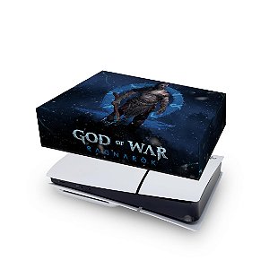 PS5 Slim Capa Anti Poeira - God of War Ragnarok B