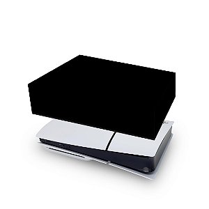 PS5 Slim Capa Anti Poeira - Preta All Black