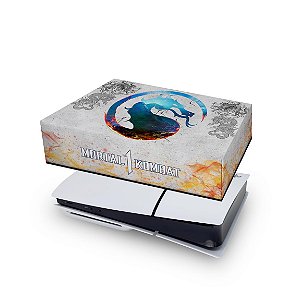 PS5 Slim Capa Anti Poeira - Mortal Kombat 1