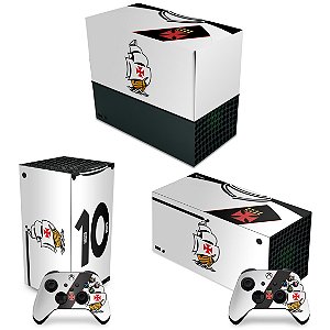 KIT Xbox Series X Capa Anti Poeira e Skin Anti Bolha - Vasco B