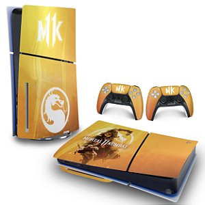 Skin PS5 Slim Horizontal - Mortal Kombat 11