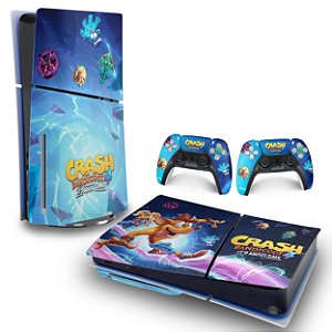 Skin PS5 Slim Horizontal - Crash Bandicoot 4