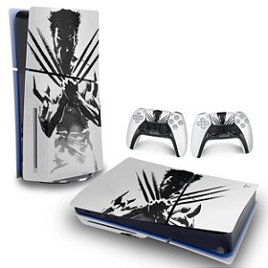 Skin PS5 Slim Horizontal - Wolverine X-men