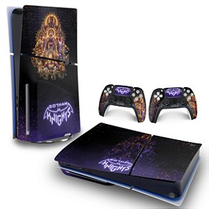 Skin PS5 Slim Horizontal - Gotham Knights